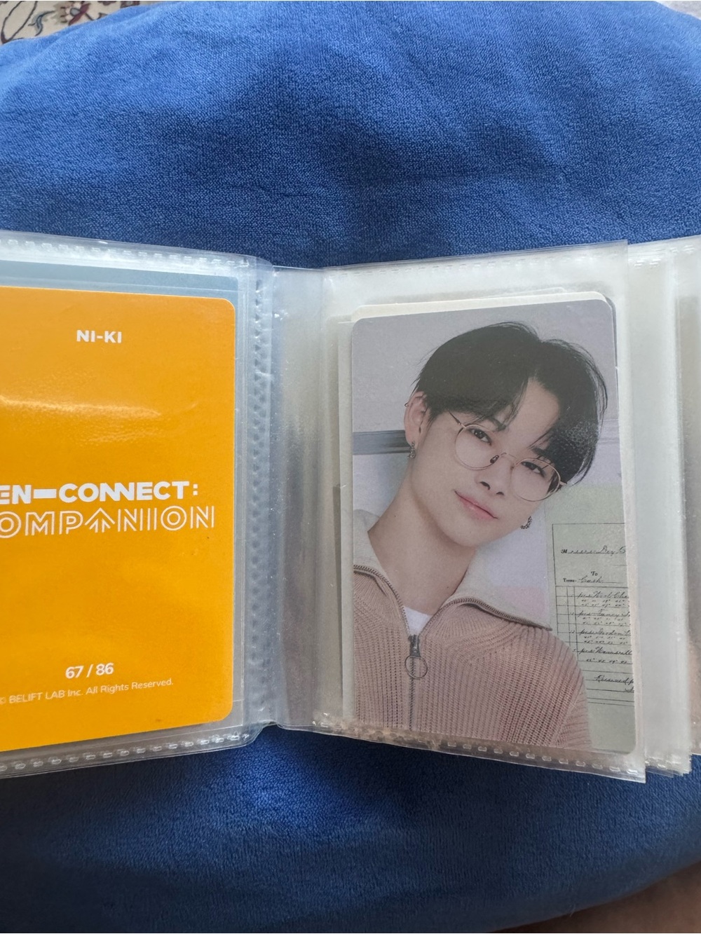 Official Enhypen Ni-ki Photocard